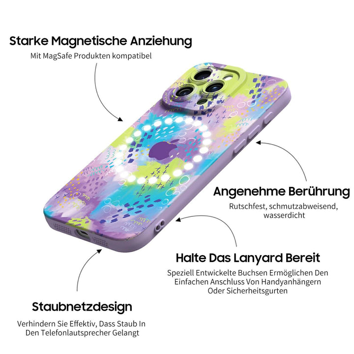 Tanzender Pfau - iPhone Handyhülle