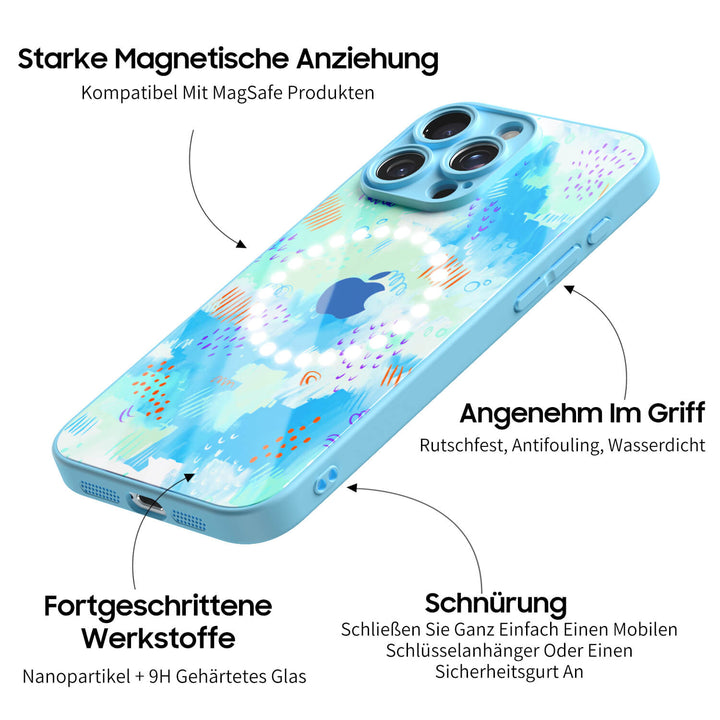 Tanzender Pfau - iPhone Handyhülle