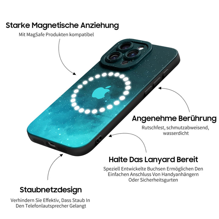 Blauer Königsstern - iPhone Handyhülle