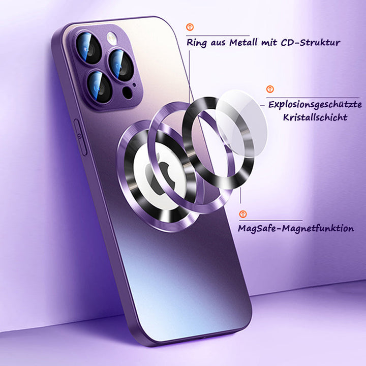 Dunkelviolett - iPhone Matte Handyhülle