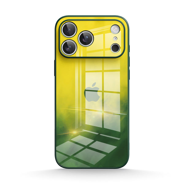 Helle Nacht - iPhone Gehärtetes Glas Handyhülle
