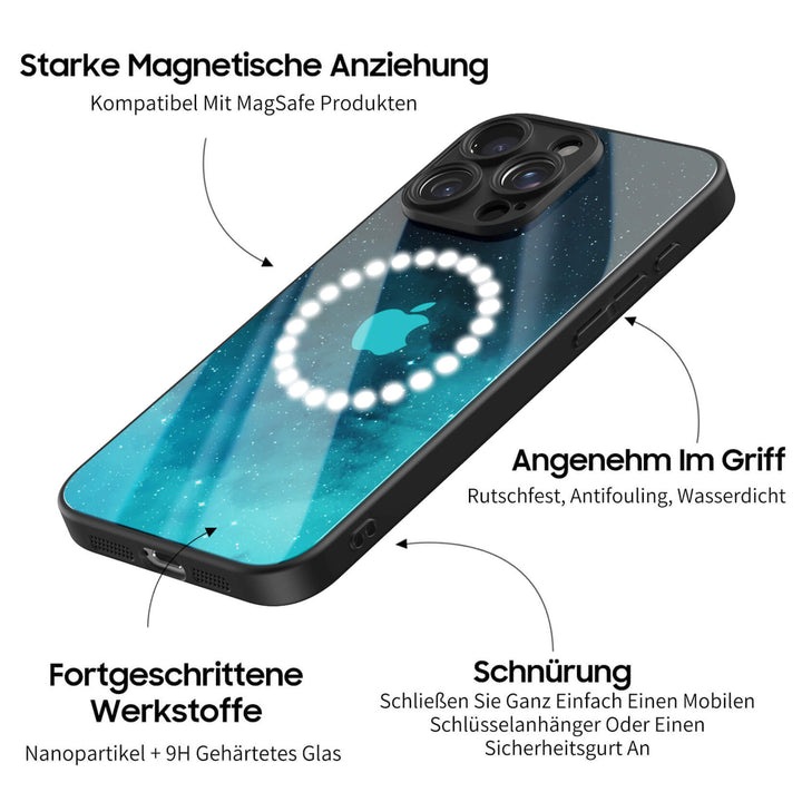 Blauer Königsstern - iPhone Handyhülle