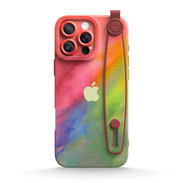 Frühlingsfarbe Auftragen - iPhone Handyanhänger Handyhülle