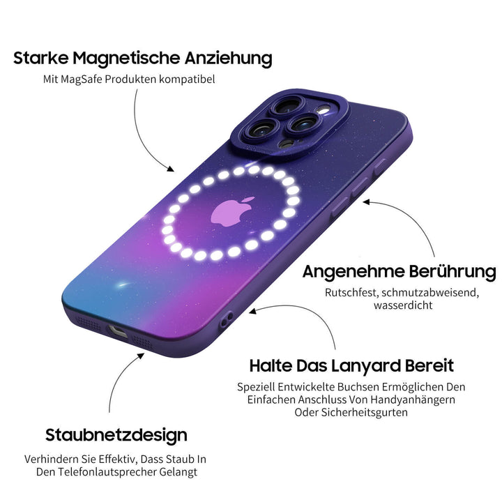 Polare Schallwelle - iPhone Handyhülle