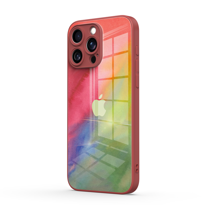 Frühlingsfarbe Auftragen - iPhone Handyhülle