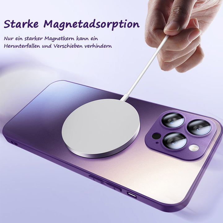 Dunkelviolett - iPhone Matte Handyhülle