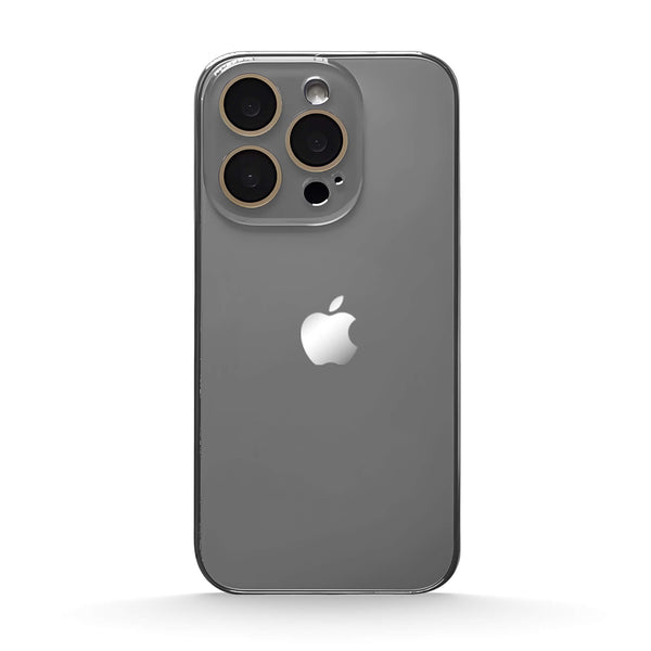 Hochwertiges Grau - iPhone Handyhülle