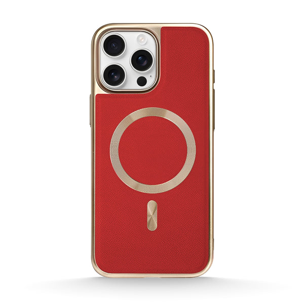 Klassisches Rot - iPhone Handyhülle