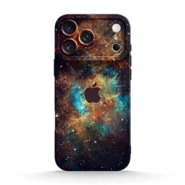 Interstellarer Abgrund - iPhone Flüssiges Silikon Handyhülle
