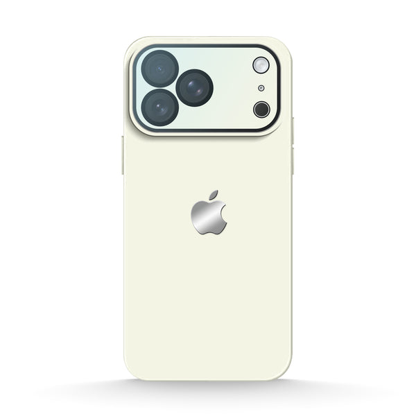 Milchig Weiß - iPhone Handyhülle