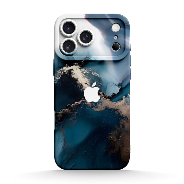 Jade Gletscher - iPhone Flüssiges Silikon Handyhülle