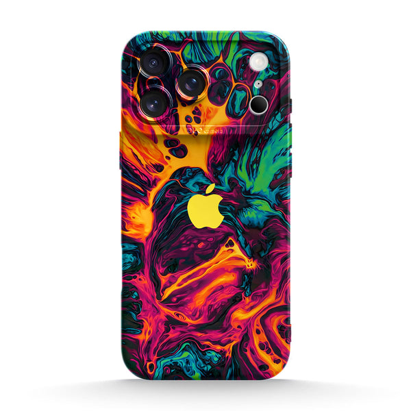 Teufelsherz - iPhone Flüssiges Silikon Handyhülle
