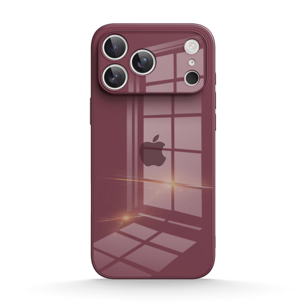 Pflaumenfarbe - iPhone Handyhülle