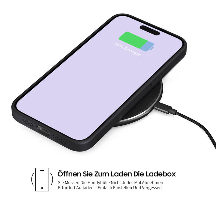Lotusblatt Grün - iPhone Handyhülle