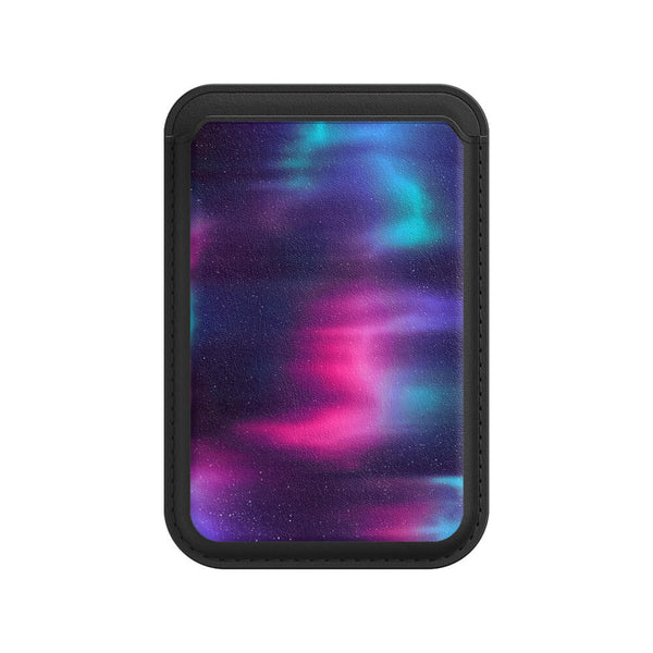 Blendender Schatten - iPhone Leder Wallet