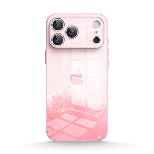 Sakura Pulver - iPhone Gehärtetes Glas Handyhülle