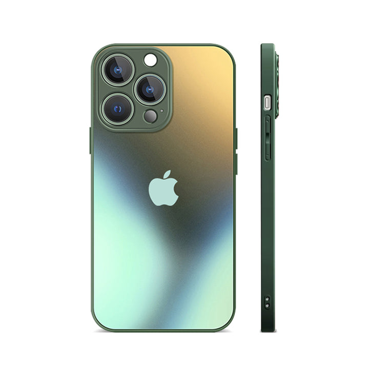 Alpingrün - iPhone Matte Handyhülle