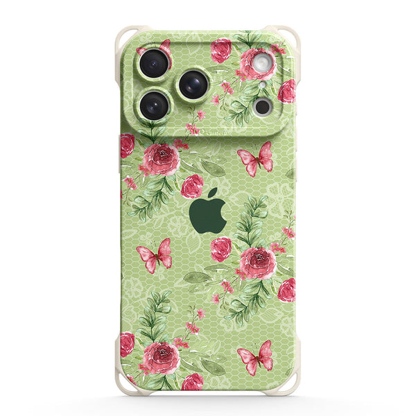 Schmetterling Zwischen Blumen - iPhone Ultra Impact Handyhülle