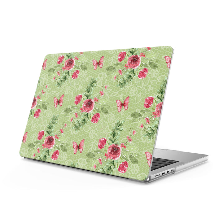 Schmetterling Zwischen Blumen - MacBook Hüllen