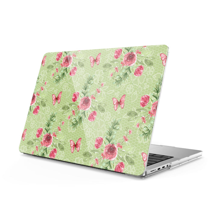 Schmetterling Zwischen Blumen - MacBook Hüllen