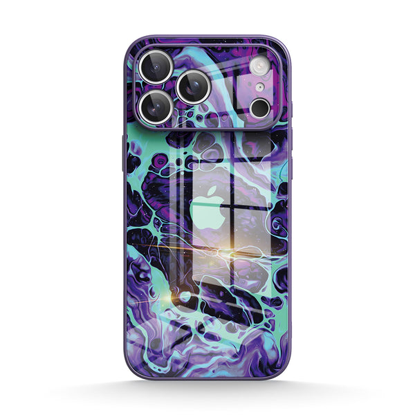 Phantomnebel - iPhone Gehärtetes Glas Handyhülle