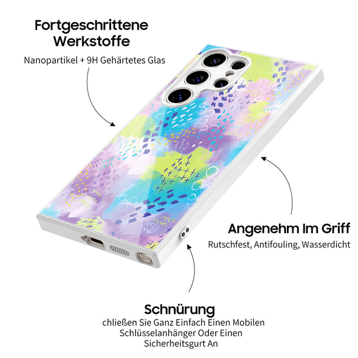 Tanzender Pfau - Samsung Handyhülle