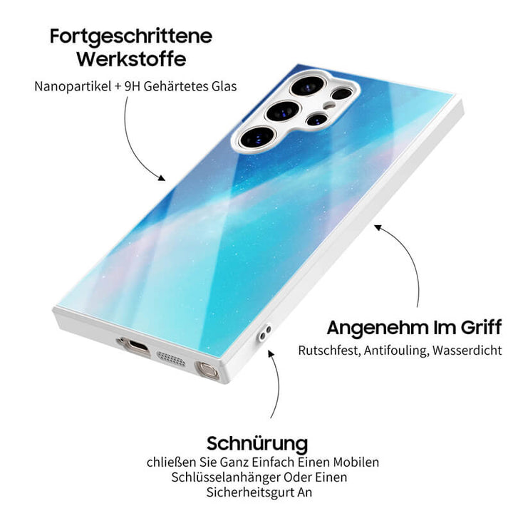 Polare Wolken-Traum - Samsung Handyhülle