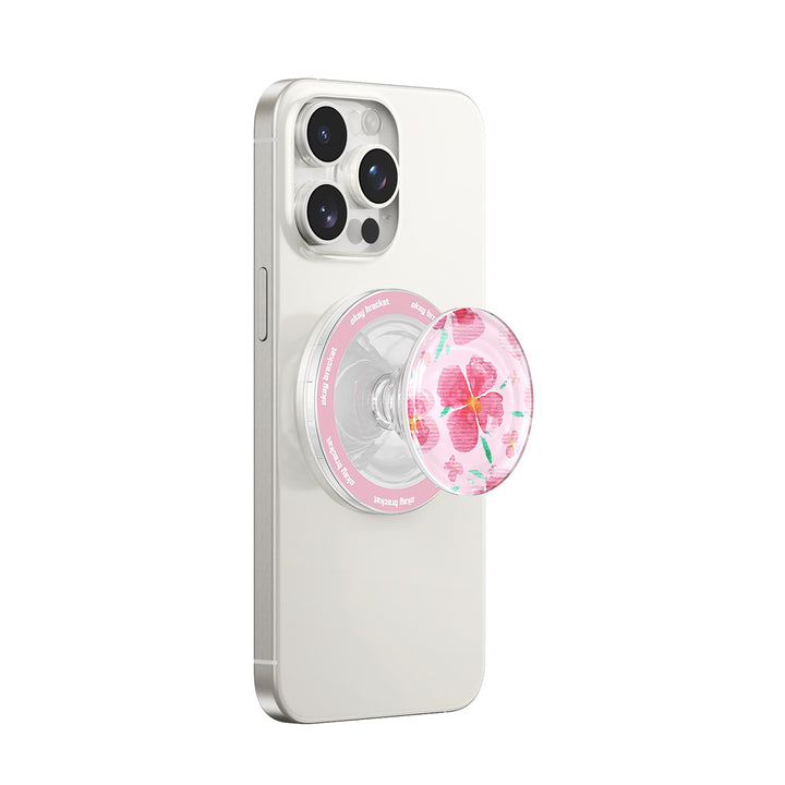 Rosa Pfirsichblüte - MagSafe Airbag Griff