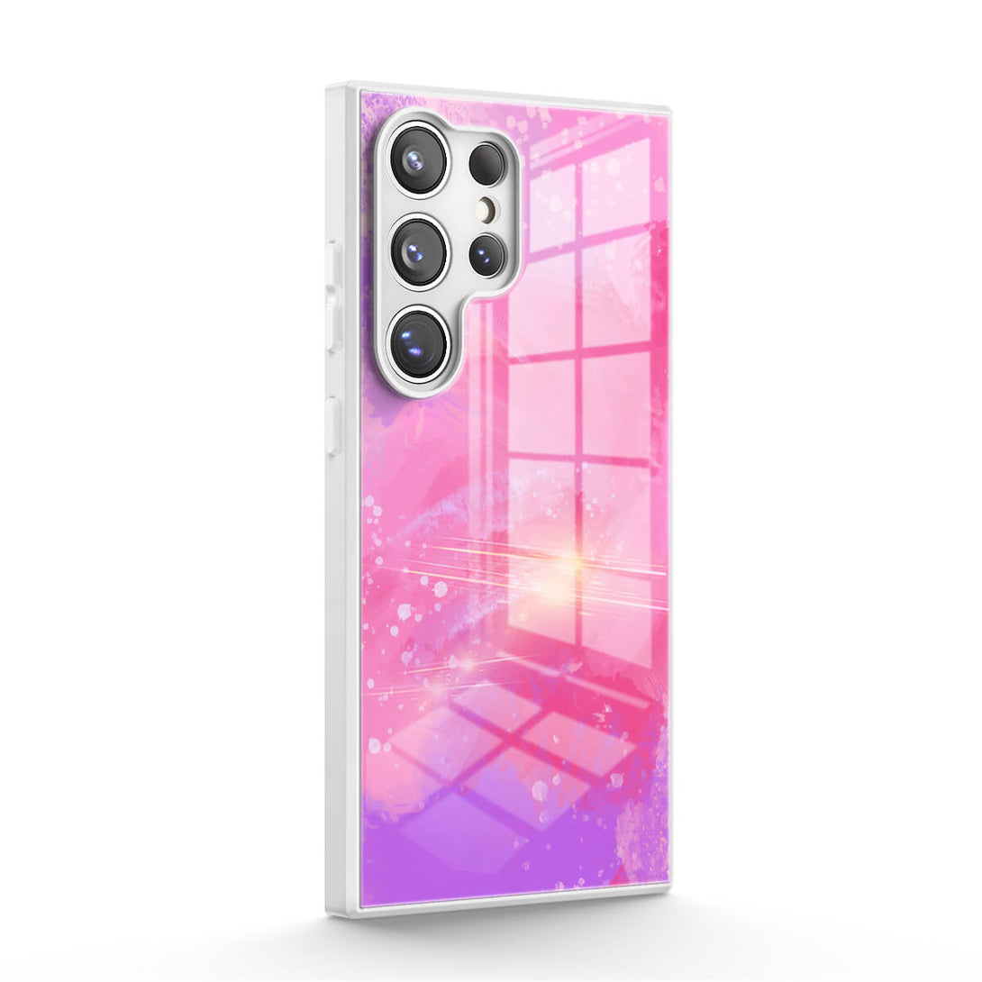 Rosa Koralle - Samsung Handyhülle