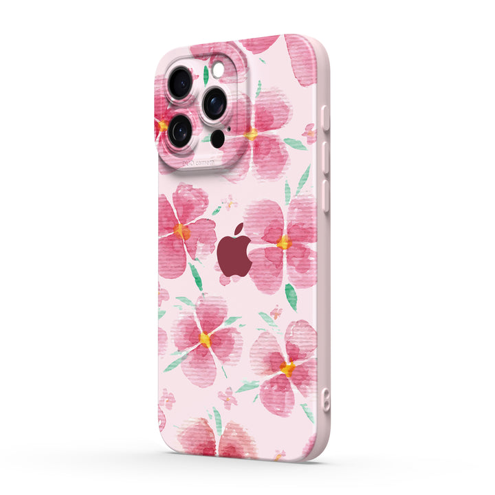 Rosa Pfirsichblüte - iPhone Handyhülle