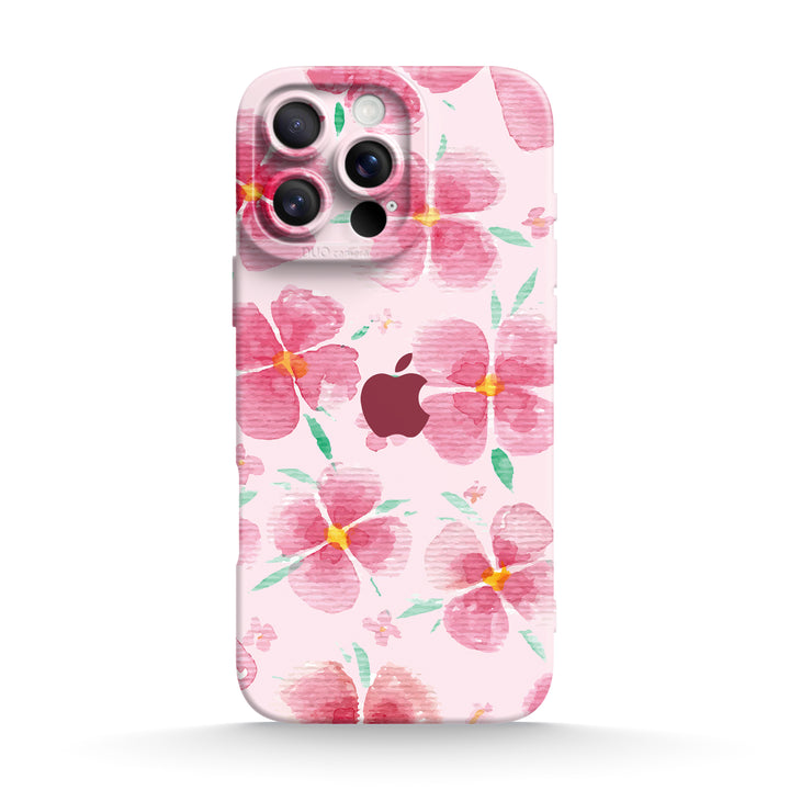 Rosa Pfirsichblüte - iPhone Handyhülle