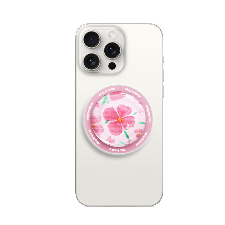 Rosa Pfirsichblüte - MagSafe Airbag Griff
