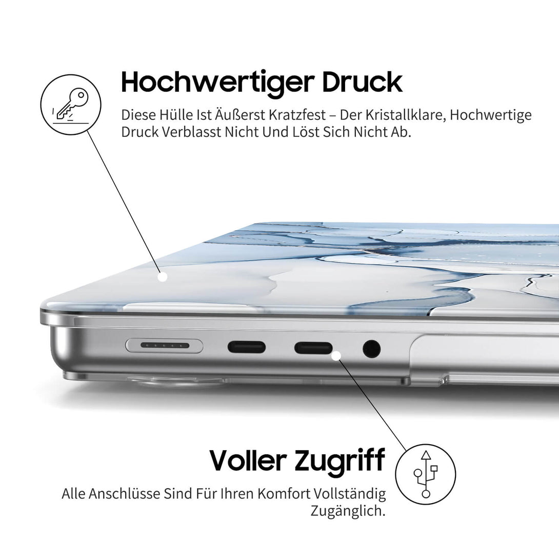 Fallende Jade - MacBook Hüllen