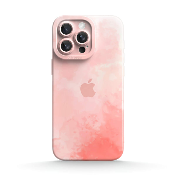Elegantes Rosa - iPhone Flüssiges Silikon Handyhülle