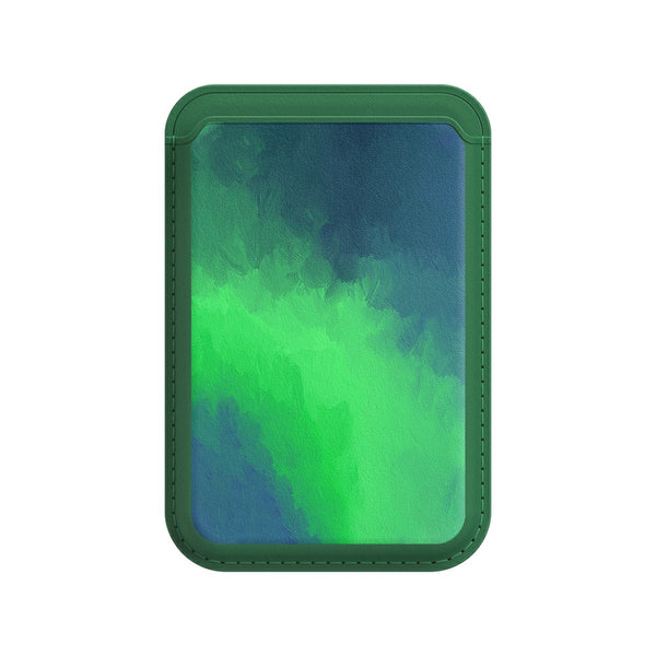 Elfen Grün - iPhone Leder Wallet
