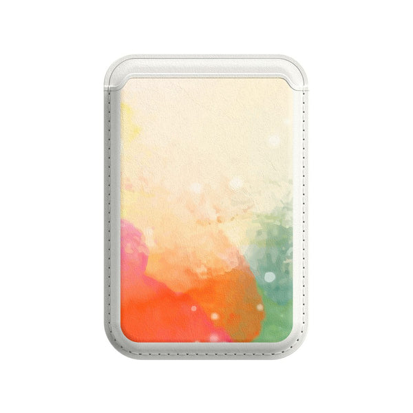 Orange Rosa - iPhone Leder Wallet