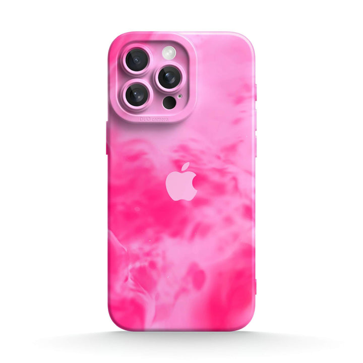 Rosa Lava - iPhone Handyhülle