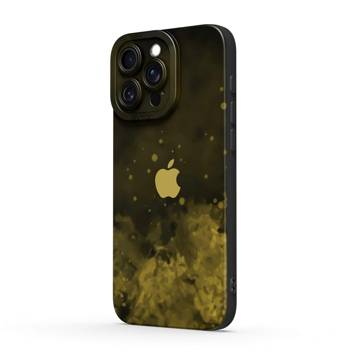 Schwarz Gelb - iPhone Handyhülle