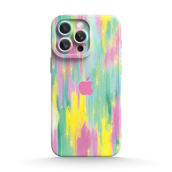 Wiese - iPhone Flüssiges Silikon Handyhülle