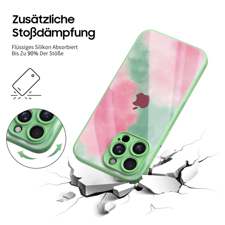 Frühlingsfarbe Auftragen - iPhone Handyhülle