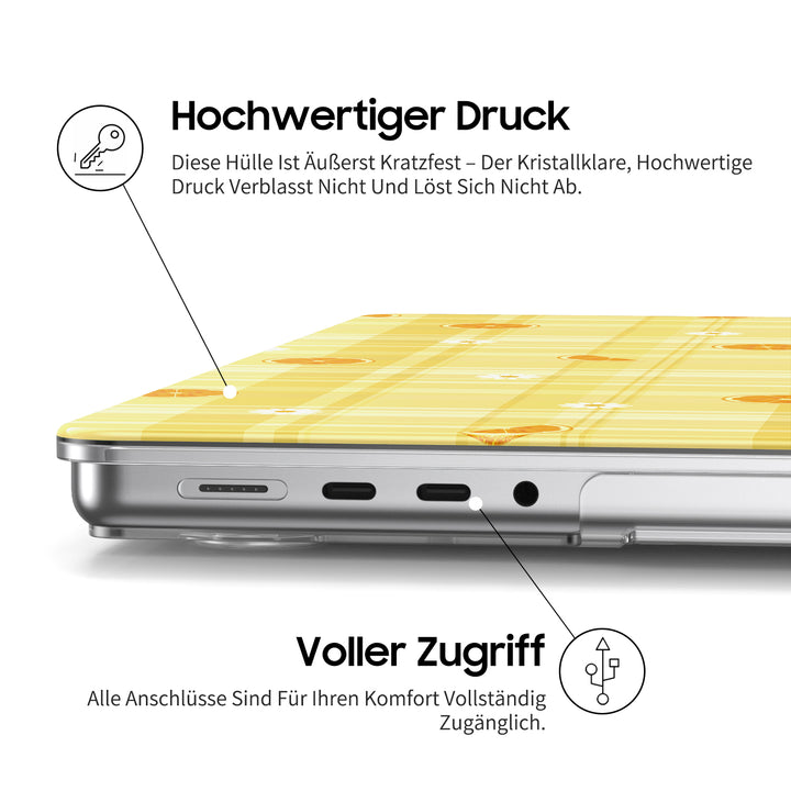 Erfrischende Zitrone - MacBook Hüllen