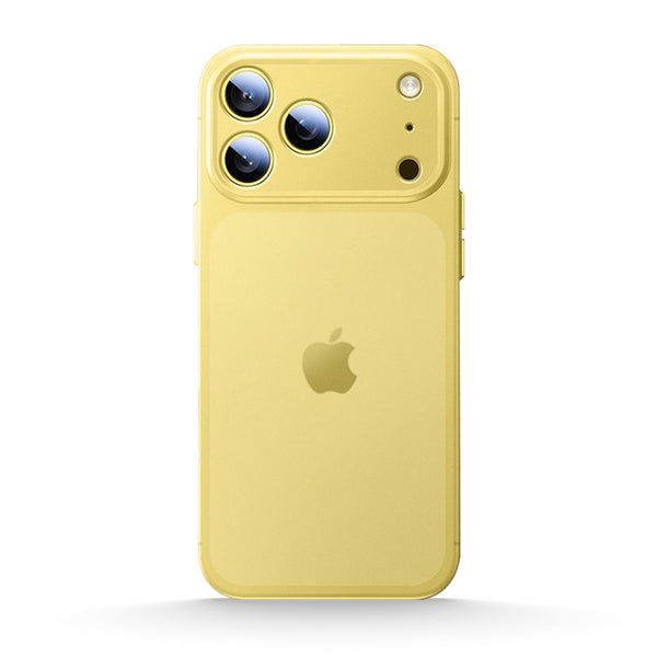 Transparentes Gelb - iPhone Handyhülle