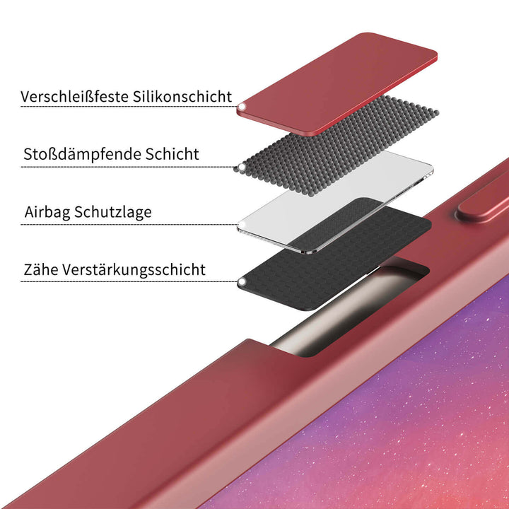 Polare Schallwelle - Samsung Handyhülle