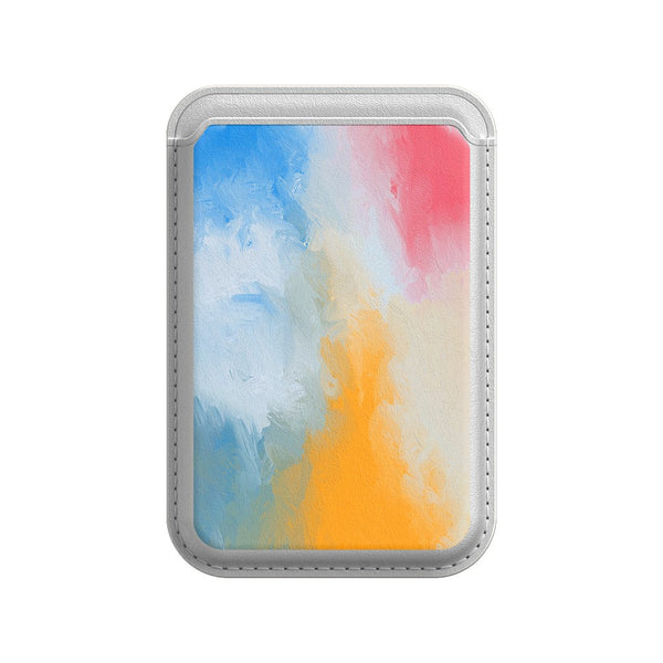 kieselfarben - iPhone Leder Wallet