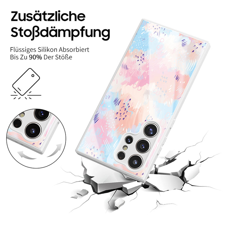 Schneeschlacht - Samsung Handyhülle